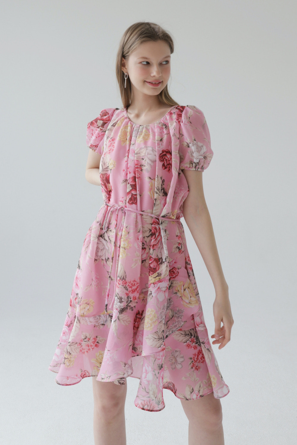 Garden party dress (Pink)