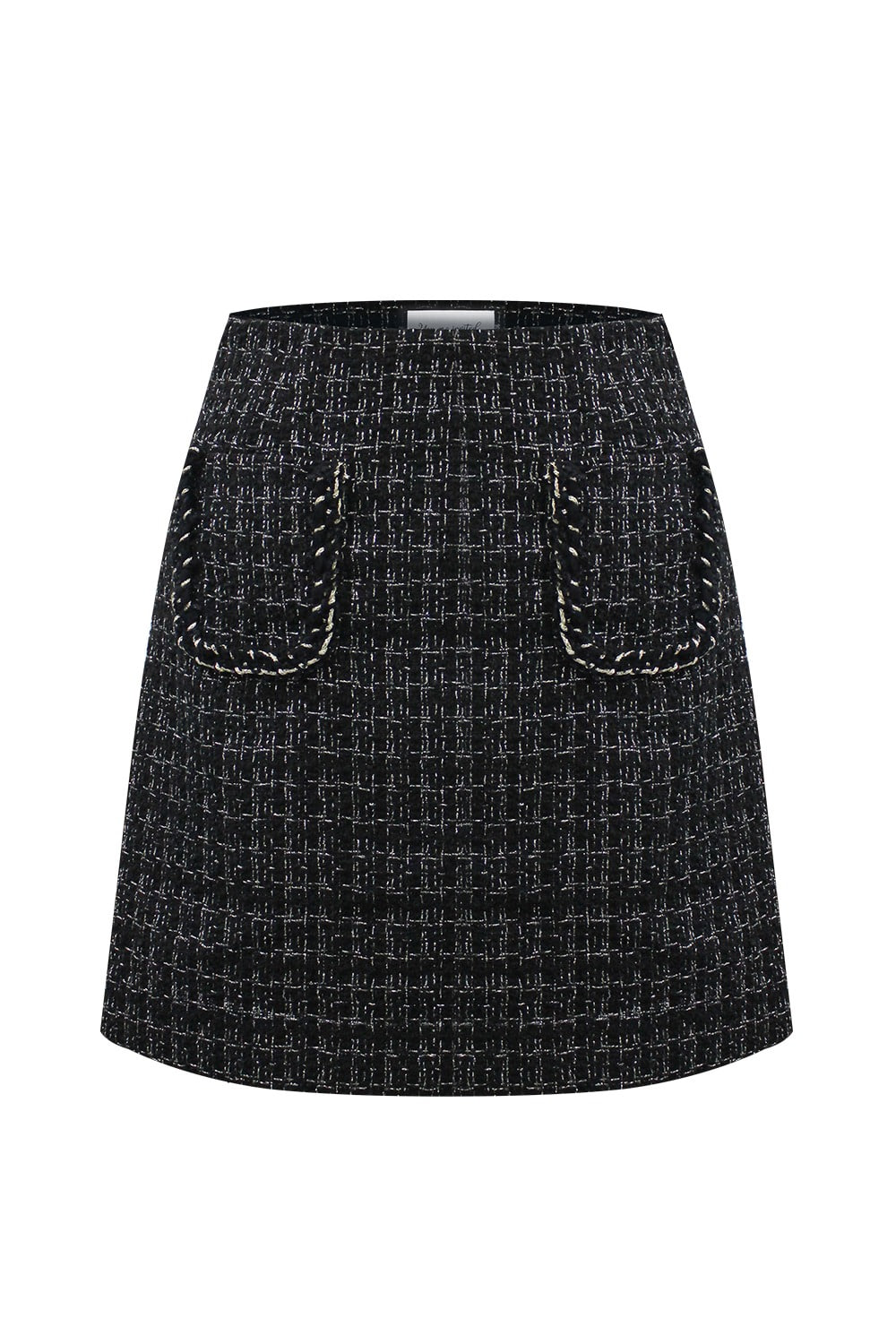 My first tweed skirt (Black)