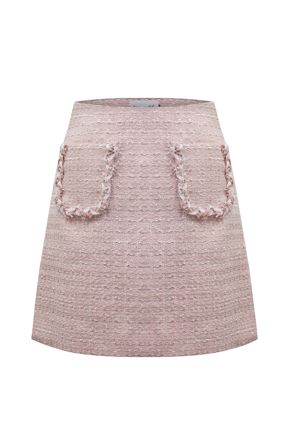 My first tweed skirt (Baby Pink)