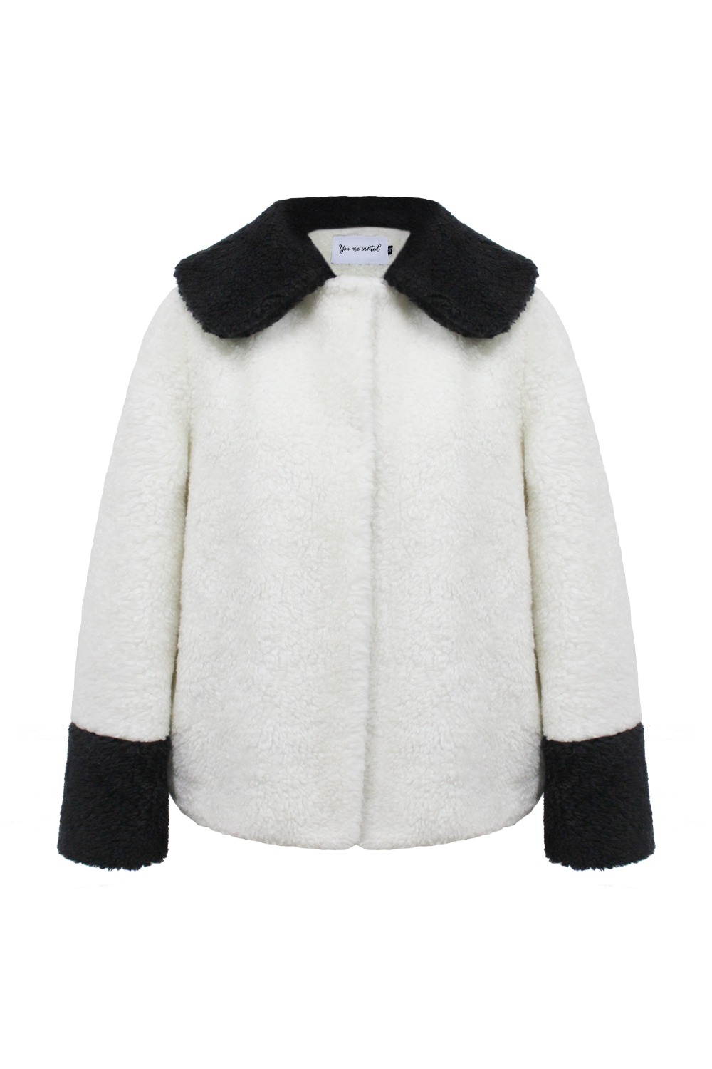 Wool coloration jacket (Ivory)
